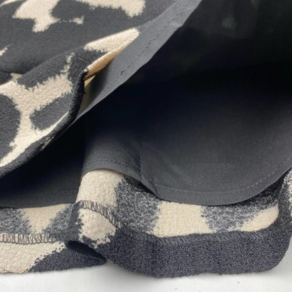 NWT BANANA REPUBLIC Layered Flounce Hem A-Line Dress Sz 2 Open Back - Picture 15 of 15